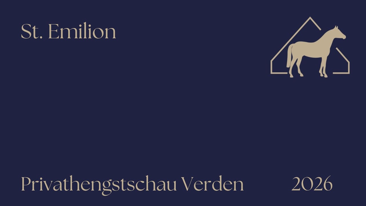 Privathengstschau Verden 2026 St. Emilion