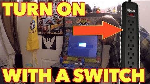 Turn On Your MAME PC With Power Strip Switch!