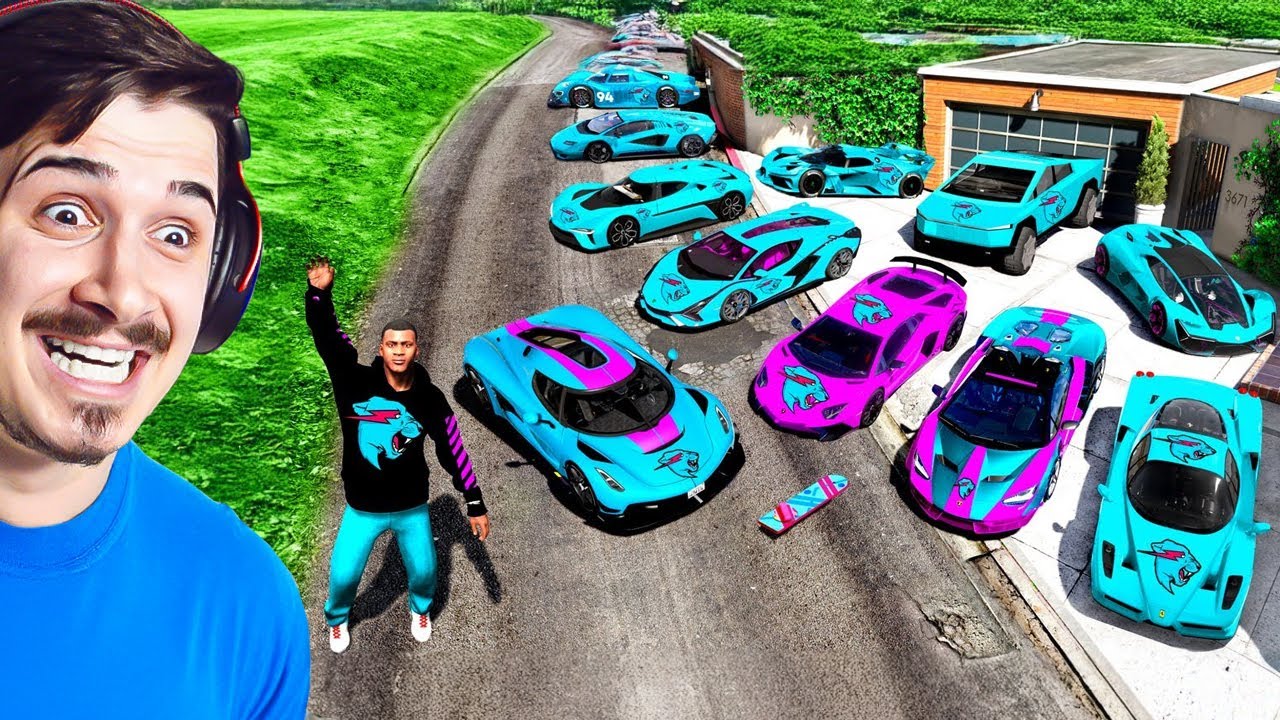 GTA 5 ALI SAM POSTAO MR BEAST NA 24 SATA !!!