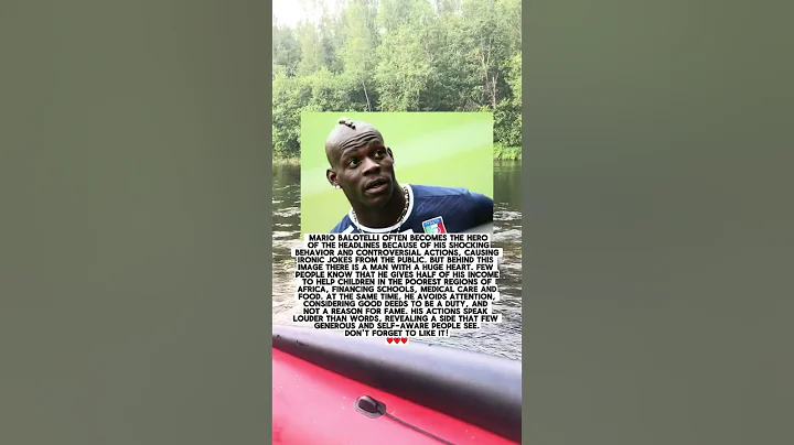 Mario Balotelli Often Makes Headlines For His Outrageous Behavior ⚽
