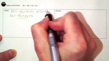 Module 3 - Lesson 13 - Combining Like Terms