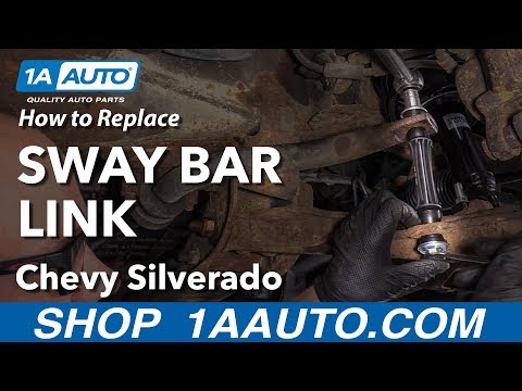 How to Replace Sway Bar Link 07-13 Chevy Silverado