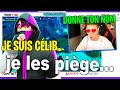 J'ai dragué des Youtubeurs CONNUS en FILLE sur Fortnite en direct, et voici leurs réactions...