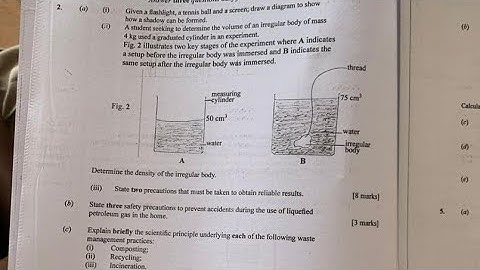 2024 BECE Integrated Science Questions & Answers (Official)