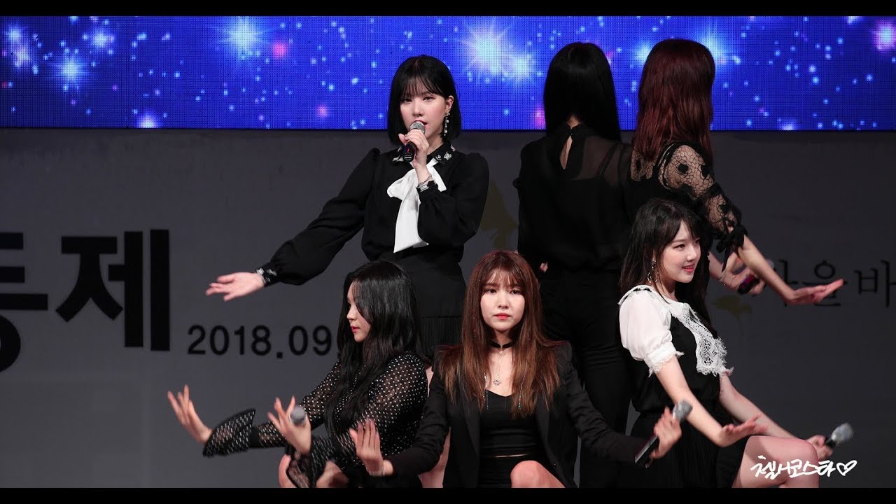 [4K 60P] 180919 여자친구(GFRIEND) 창원대학교 축제 Full 직캠(Fancam) by 첼시코스타