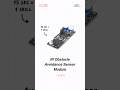 IR Obstacle Avoidance Sensor with ESP32