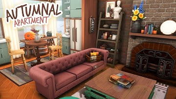 Cozy Autumnal Apartment // The Sims 4 Speed Build: Apartment Renovation