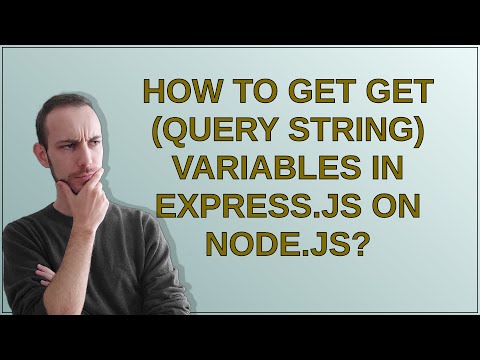 How to get GET (query string) variables in Express.js on Node.js?