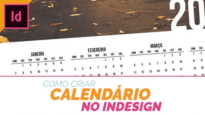 Criando Agendas no InDesign › Clube do Design 🤓