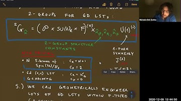 Michele Del Zotto - 2-group symmetries of little string theories and T-duality 12-9-20