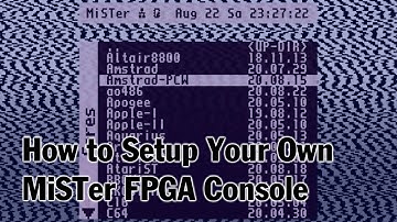 MiSTer FPGA – Install and Setup Guide