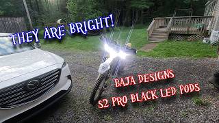 You'll need lights! NE24 race prep - Husqvarna te150 - Baja Designs S2 Pro Black LED