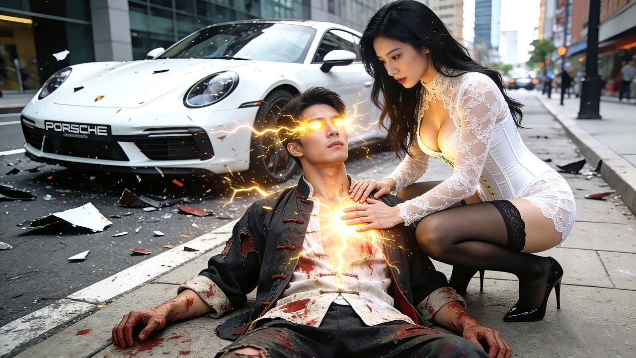 穷小子故意碰瓷美女总裁只为拿钱买包子！殊不知他竟是至尊道士，转头替美女解决一切障碍，当晚美女总裁假戏真做当回报！#逆袭 #短剧 #情感 #爽劇