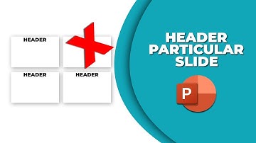 How to remove header from a particular slide in PowerPoint