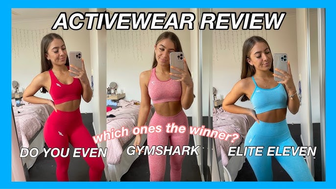 WHICH ELITE ELEVEN LEGGINGS ARE THE BEST? / elite eleven leggings try on  haul + squat test. 