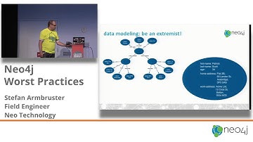 GraphConnect SF 2015 /Stefan Armbruster - Neo4j Worst Practices