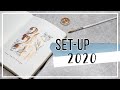 BULLET JOURNAL | setup 2020