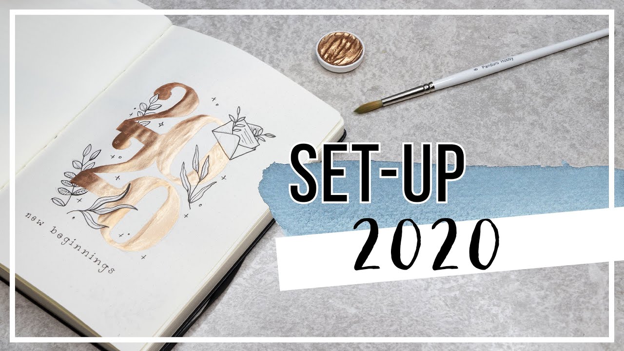 BULLET JOURNAL | setup 2020