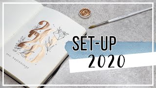 BULLET JOURNAL | setup 2020