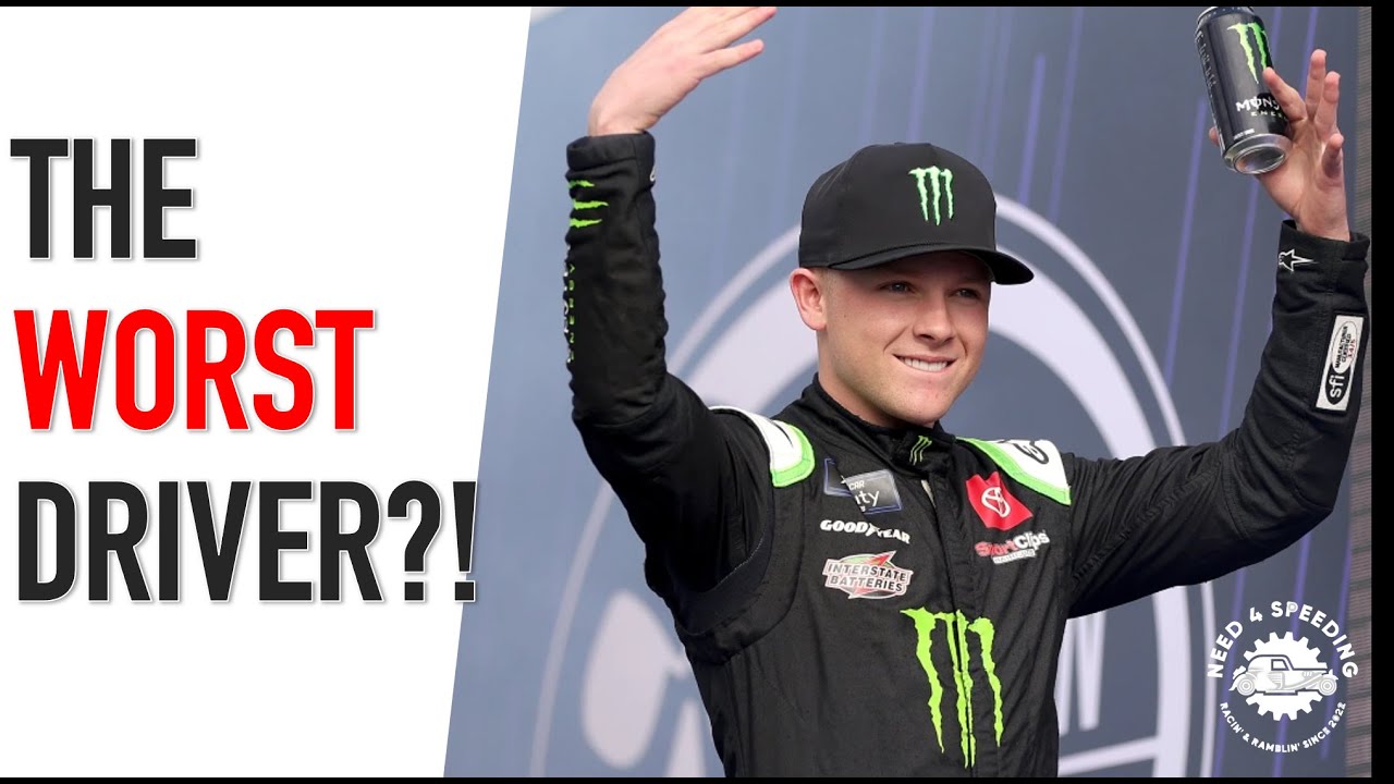 The WORST Driver in NASCAR?! Explained With Stats YouTube
