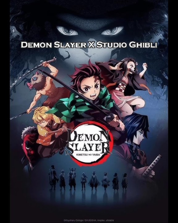 Demon Slayer X Studio Ghibli #demonslayer #tanjiroukamado #ghibli #ai #share #animememe #reels #edit