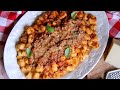 Homemade ricotta gnocchi from scratch  easy italian recipe