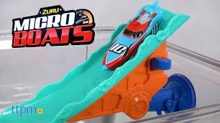 Pool & Bath Water Toy Zuru Micro Boats Water Slide Motorized Speed Racing Set 