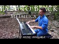 Metallica  fade to black  advanced piano cover arr yannick streibert