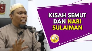 Kisah Semut & Nabi Sulaiman 😮 | Ustaz Auni Mohamed