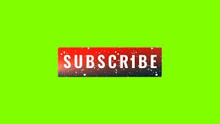 Youtube Subscribe And Like On Bell Icon Green Screen End Screen
