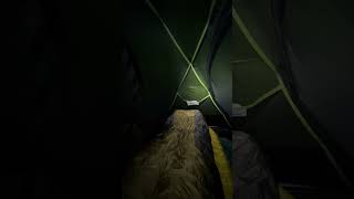 Would You Sleep Here Alone? 😳🌧️ #camping #solocamping #rain #raincamping #cozy #relaxing #short