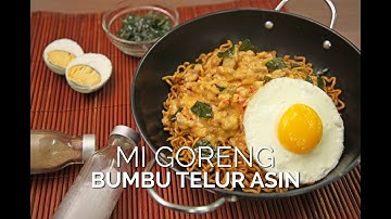 Resep dan Cara Membuat Mi Goreng Bumbu Telur Asin yang Lagi Kekinian