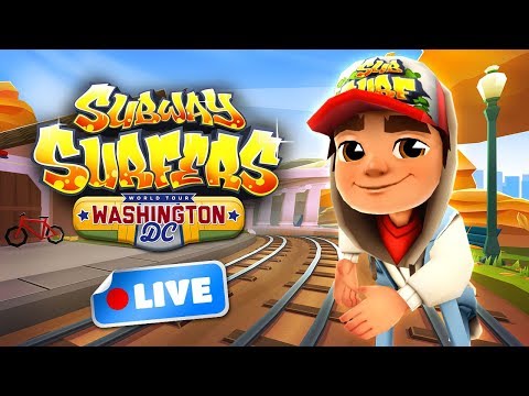 Play Subway Surfers Washington Dc game online for free