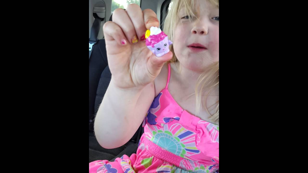 Shopkins erasers, stickers and 1 shopkins
