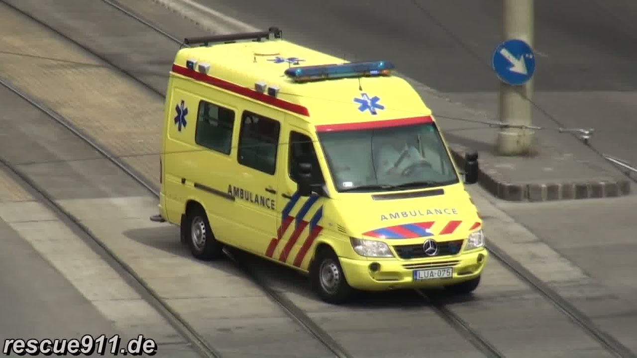 Dutch siren Ambulance Budapest