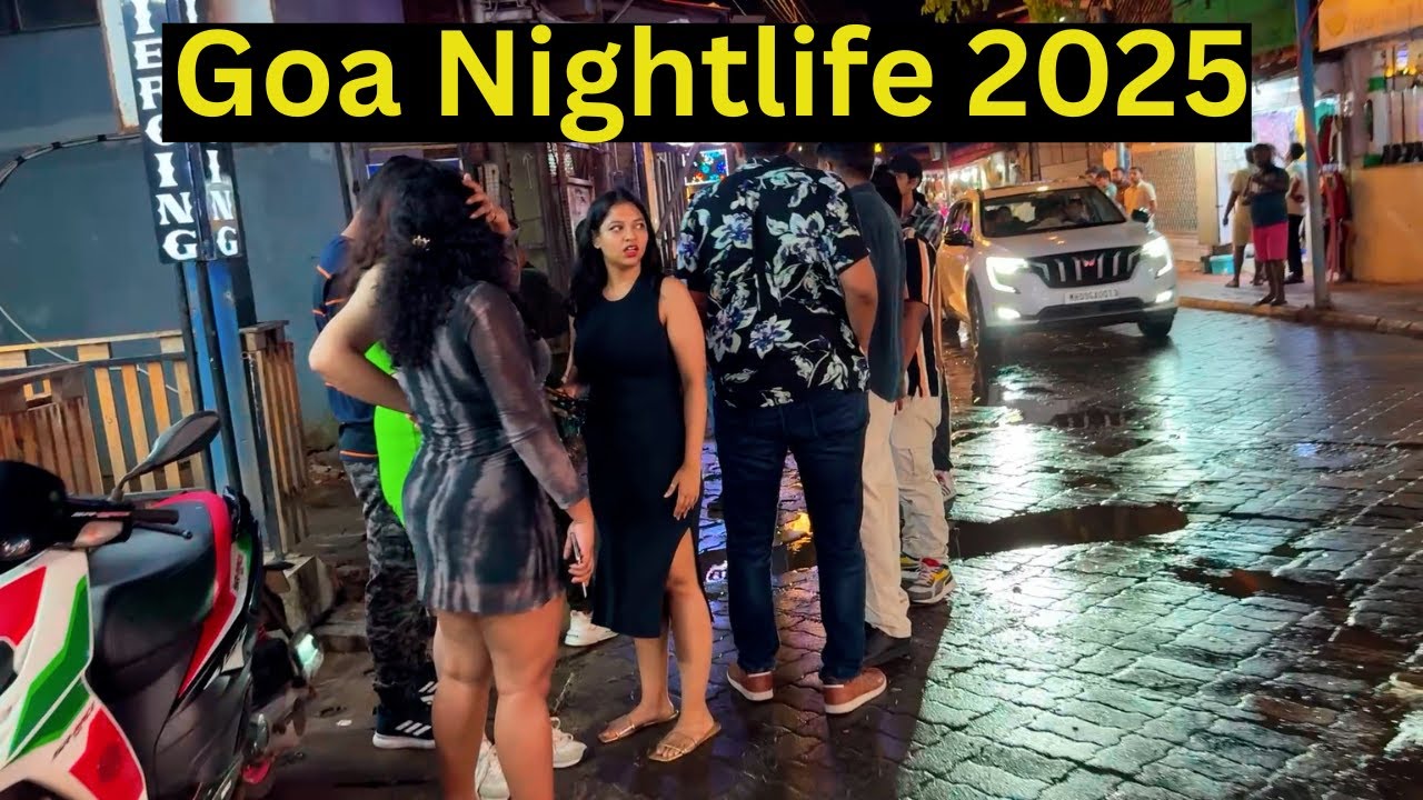 💃 Goa Monsoon Nightlife | Baga Beach & Titos Lane Dance Club Experience 🌧️