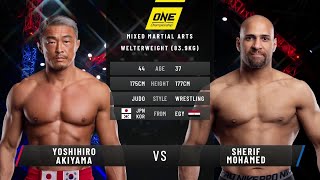 Yoshihiro Akiyama vs. Sherif Mohamed | Full Fight Replay