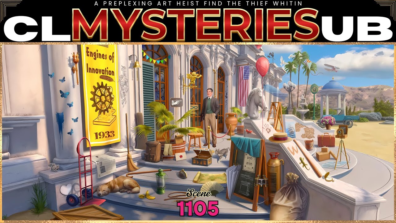 JUNE'S JOURNEY | CLUB MYSTERIES | SECTOR ( R, 2 ) | SCENE 1105 Vol 5 Ch 11 | Museum Entrance | 4K