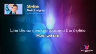 David Lindgren 'Skyline' -- (On screen Lyrics)