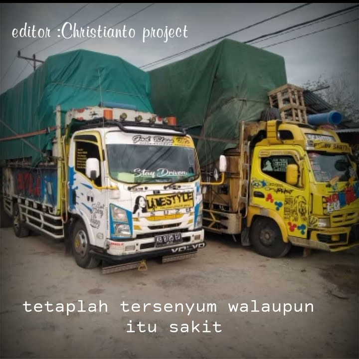 story wa truk isuzu elf giga dan mitsubishi canter