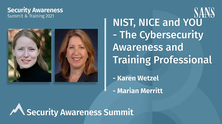NIST, NICE and YOU - The Cybersecurity Awareness a...