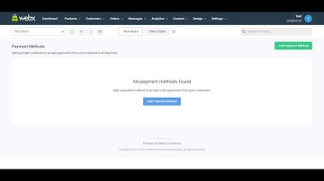 Webx | Video # 5   Available payment methods on Webx