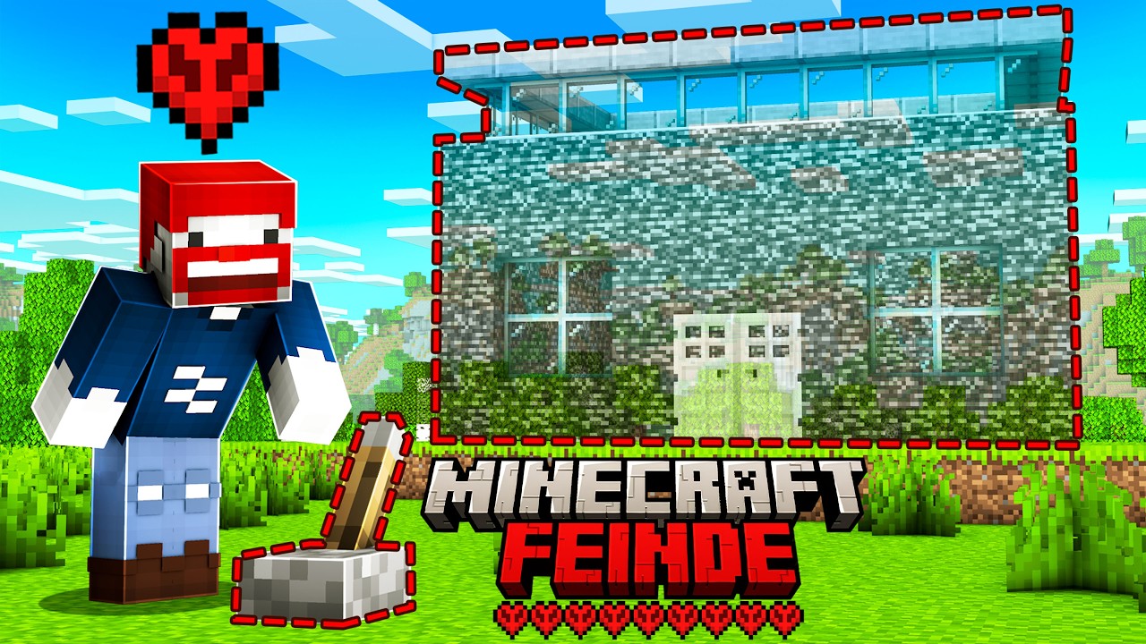 ICH BAUE 100% UNSICHTBARE CLAN BASE in Minecraft FEINDE