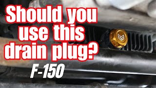Ronin Drain Plug  F-150 Install and Review! 5.0 V8