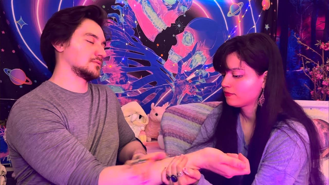 ASMR~ Real Person Massage, Lymphatic Drainage, + Hair Check {ft. Not Alex Turner}