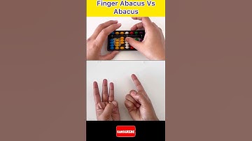 Learn to count Numbers with Abacus and Finger Abacus #abacus #math #education