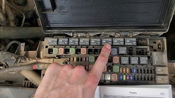 2013 F150 Relay Identification