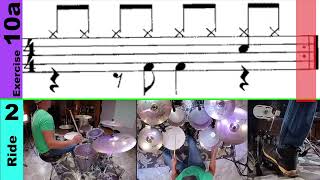 The Drumset Musician Page 16 Exercises 8a - 15a