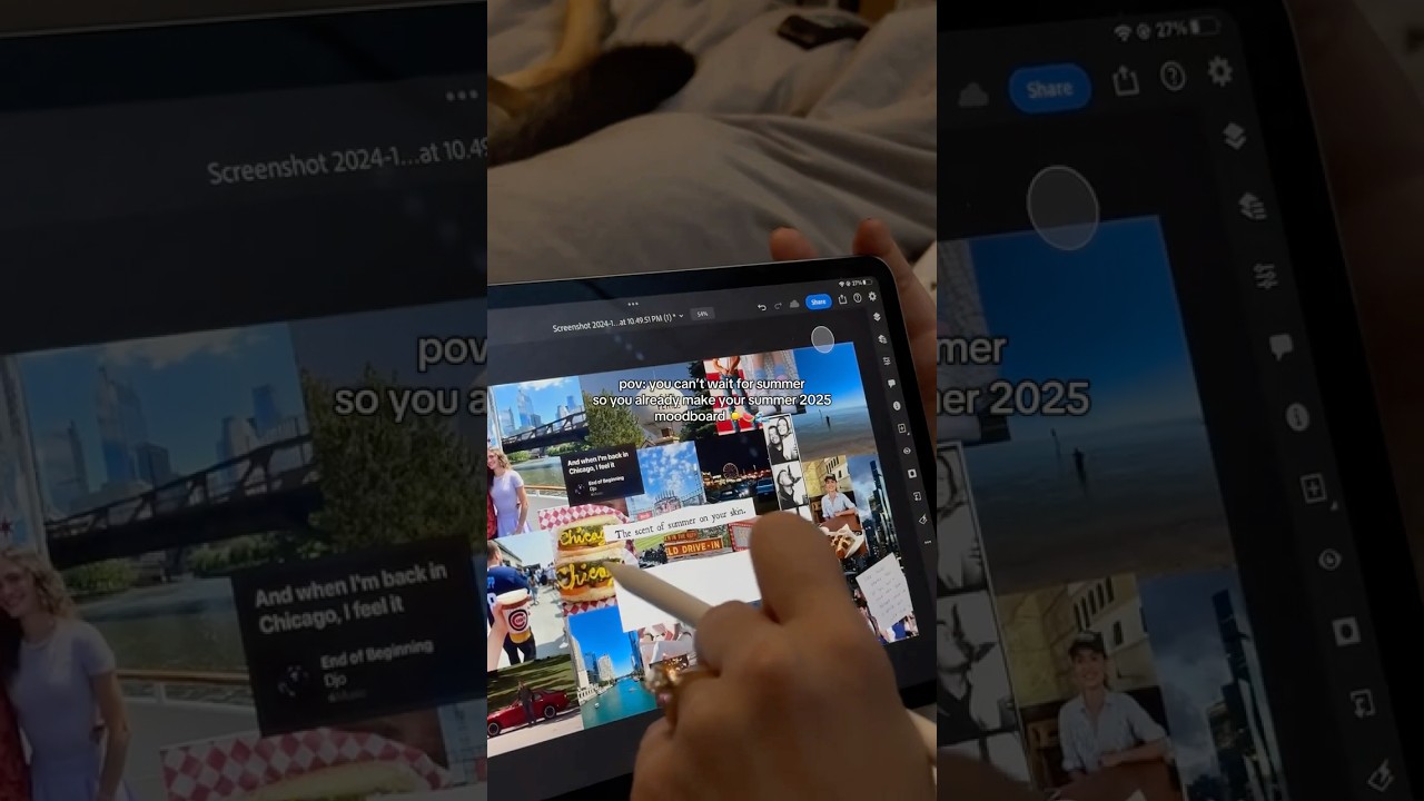 Creating My Summer 2025 Vision Board ✨  