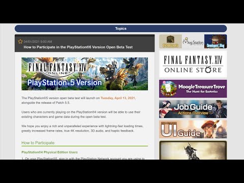 Video: Neustart Von Final Fantasy 14 Beta-Details Und Glamourösem Neuen Video